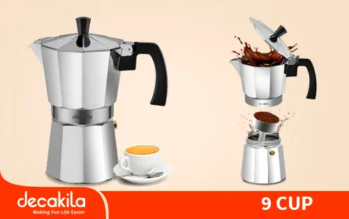 Decakila KMCF025M ابريق قهوة موكا 450 ملم 