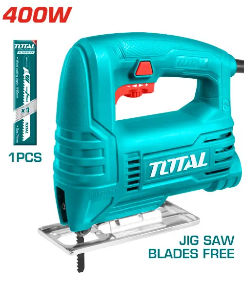 Total TS2045565 Jig saw 400W تخريقة عرض