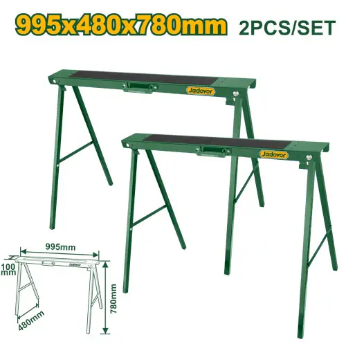 JADEVER JDDZ1510 Sawhorse طاولة عمل بالزوج