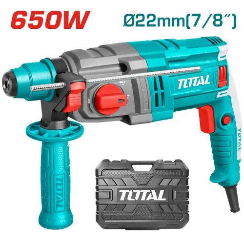 Total TH306236 Rotary hammer 650W
 همر 2 كيلو مع شنطة بلاستيك