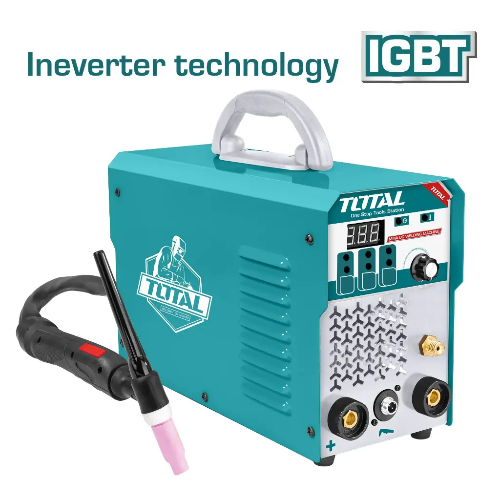 Total TIG1601 Inverter TIG/MMA welding machine ماكنة لحام تيج 160 امبير