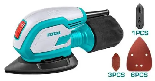 [6941639858935] Total TMS6505 Palm sander
 حفافة كهرباء مثلث 65 واط