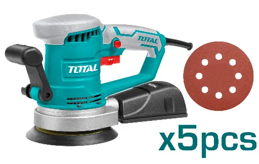 [6941639822554] Total TF2041506 Rotary sander
 450W حفافة دائري 6 انش كهرباء