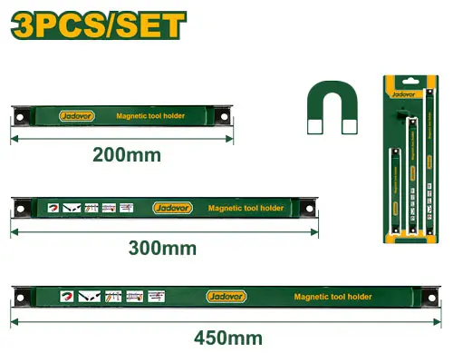 [6942210215239] Jadver JDHH2603 طقم حمالة عدد مغناطيس 3 قطع