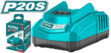 TOTAL TFCLI2001 Fast intelligent charger 20V
 شاحن بطارية